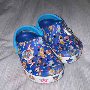 Paw Patrol Crocs size 10c
